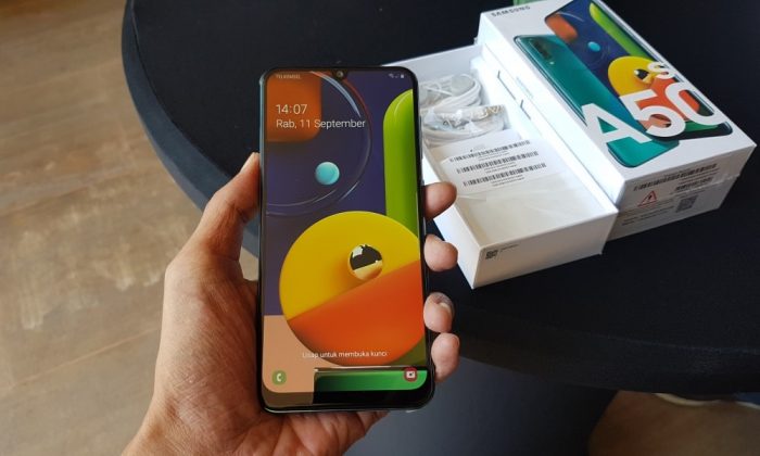 screenshot samsung galaxy a50